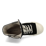 Rick Owens DRKSHDW Sneaks Black / Milk / Milk Sneaker DU01F4800 DOEH4 911 Detail View 5 | GATE