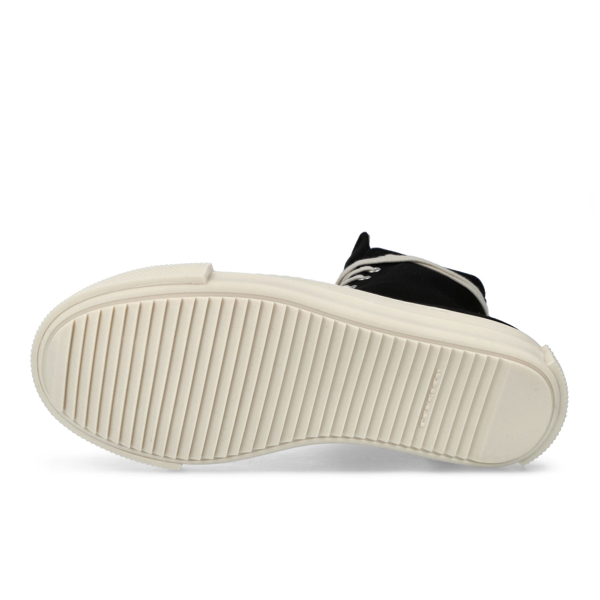 Rick Owens DRKSHDW Sneaks Black / Milk / Milk Sneaker DU01F4800 DOEH4 911 Detail View 6 | GATE