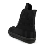 Rick Owens DRKSHDW Vegan Sneaks ALL Black Sneaker DU01F4807 NCVER2 09ALL Detail View 3 | GATE
