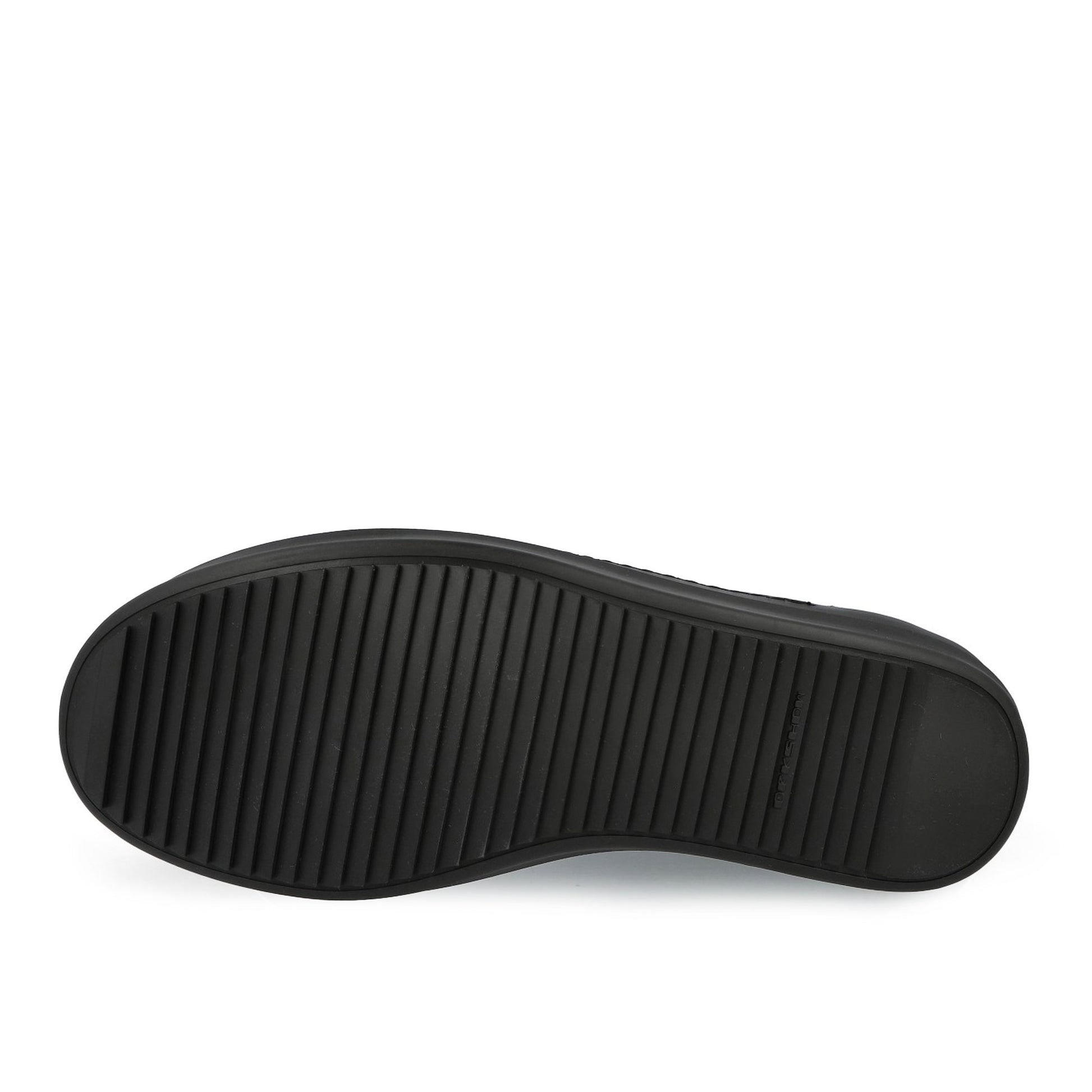 Rick Owens DRKSHDW Vegan Sneaks ALL Black Sneaker DU01F4807 NCVER2 09ALL Detail View 5 | GATE
