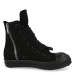 Rick Owens DRKSHDW Jumbolace Sneaks ALL Black Sneaker DU01F4818 DOW2 09ALL Detail View 2 | GATE
