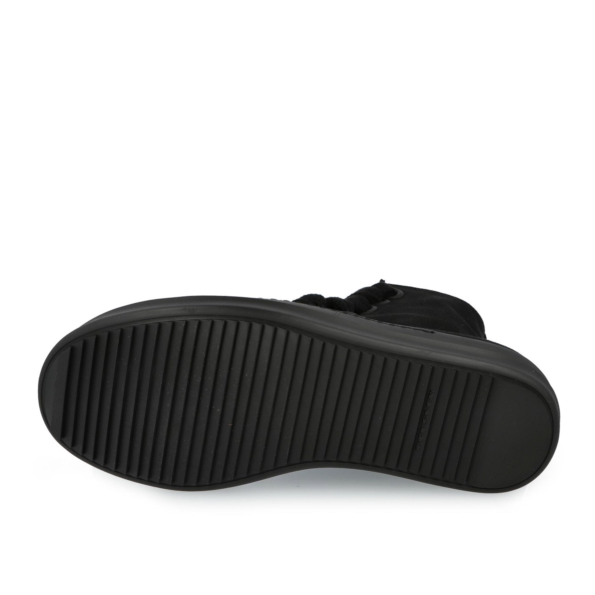 Rick Owens DRKSHDW Jumbolace Sneaks ALL Black Sneaker DU01F4818 DOW2 09ALL Detail View 5 | GATE
