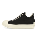 Rick Owens Low Sneaks Black Sneaker Detail view 1 | Gate