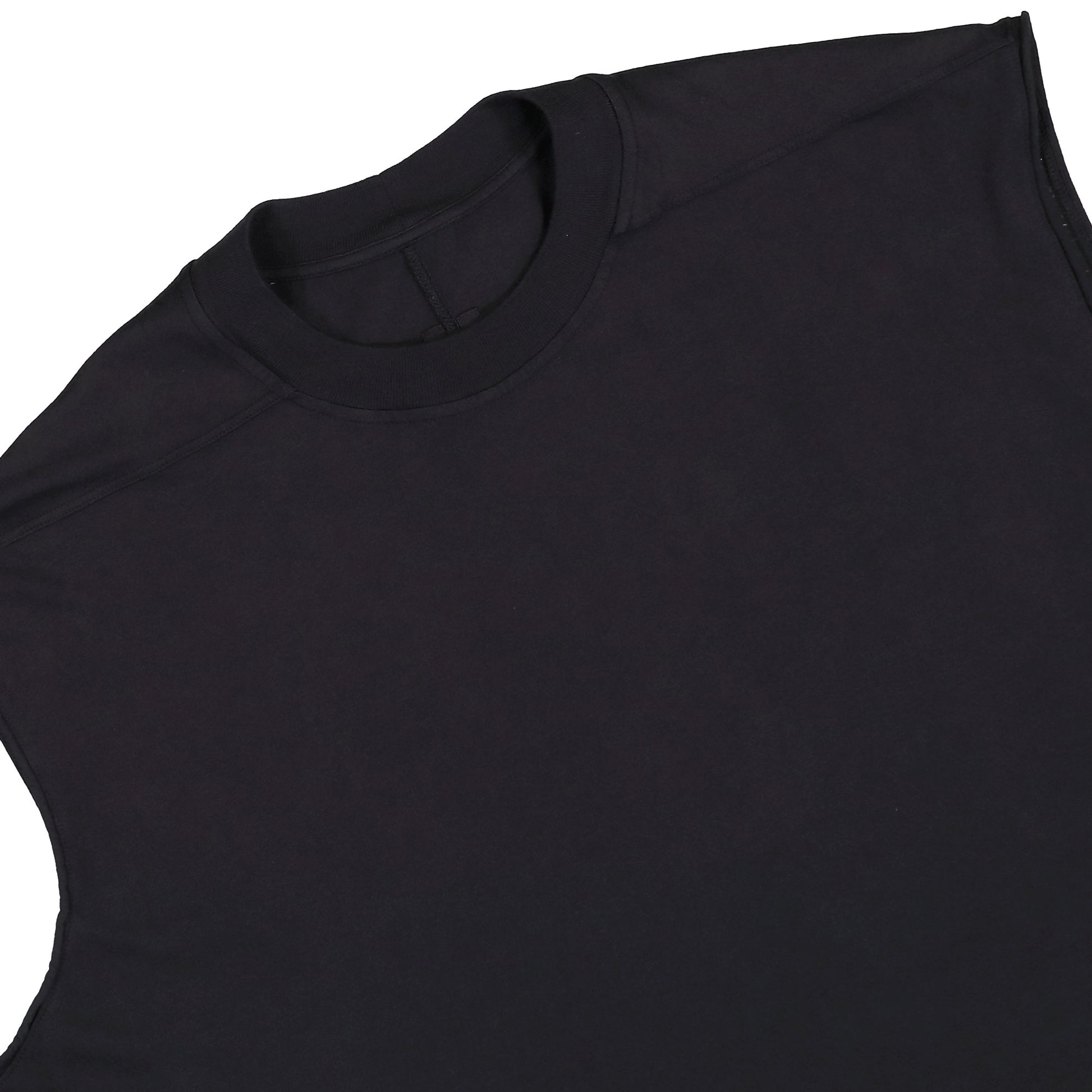 Rick Owens DRKSHDW Tarp T Black T-Shirts DU02E7158 RN 09 Detail View 3 | GATE