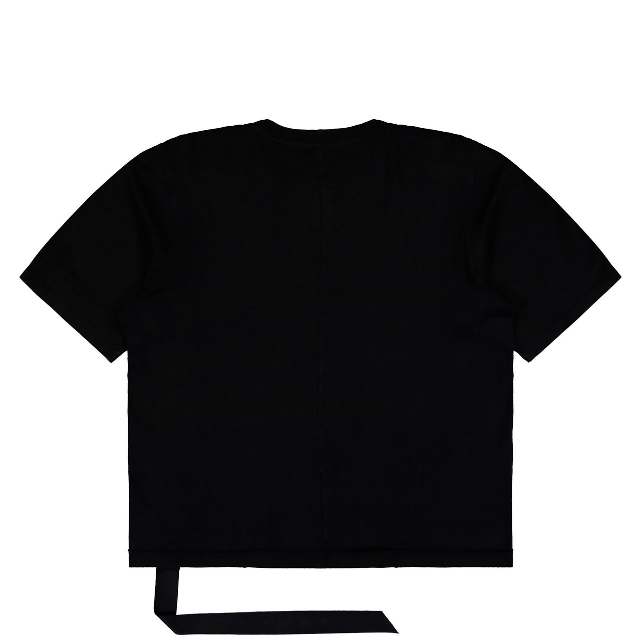 Rick Owens Walrus T-Shirt Black T-Shirts DU02E7252 JDBP 09 Detail View 1 | GATE
