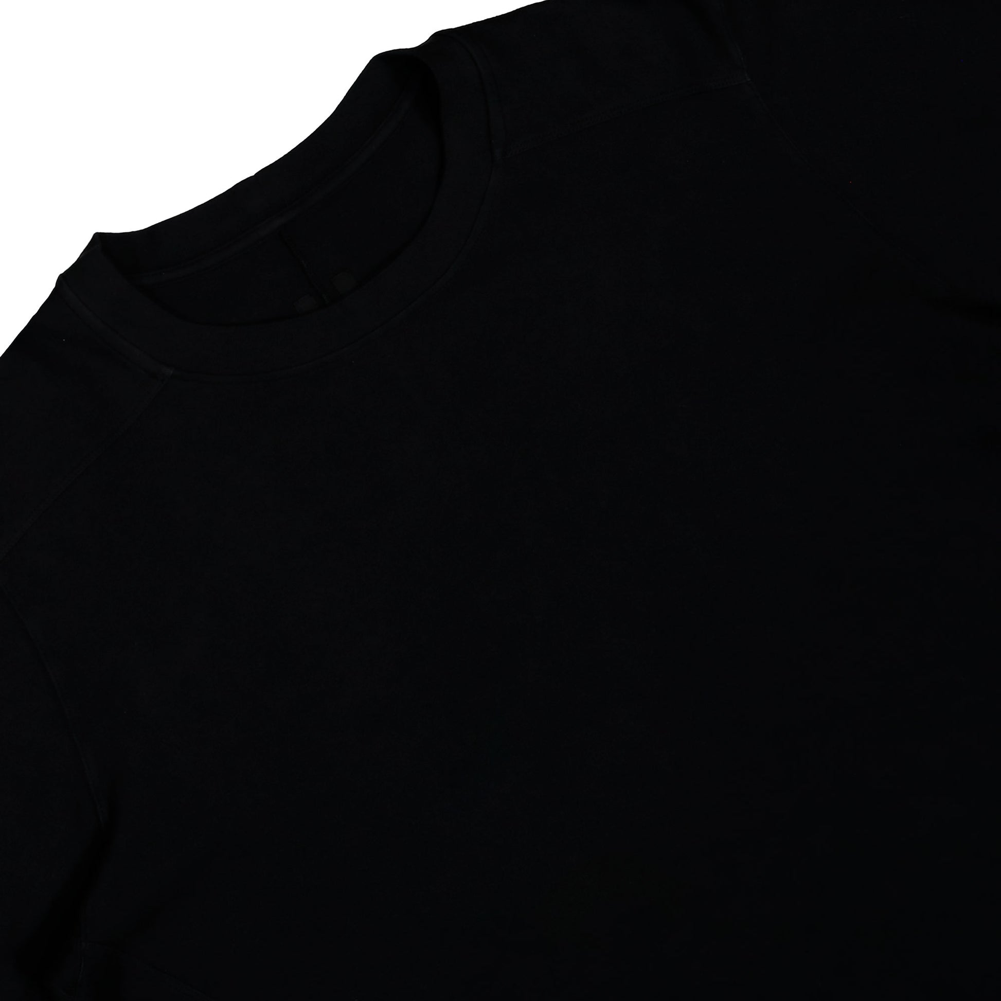 Rick Owens Walrus T-Shirt Black T-Shirts DU02E7252 JDBP 09 Detail View 3 | GATE

