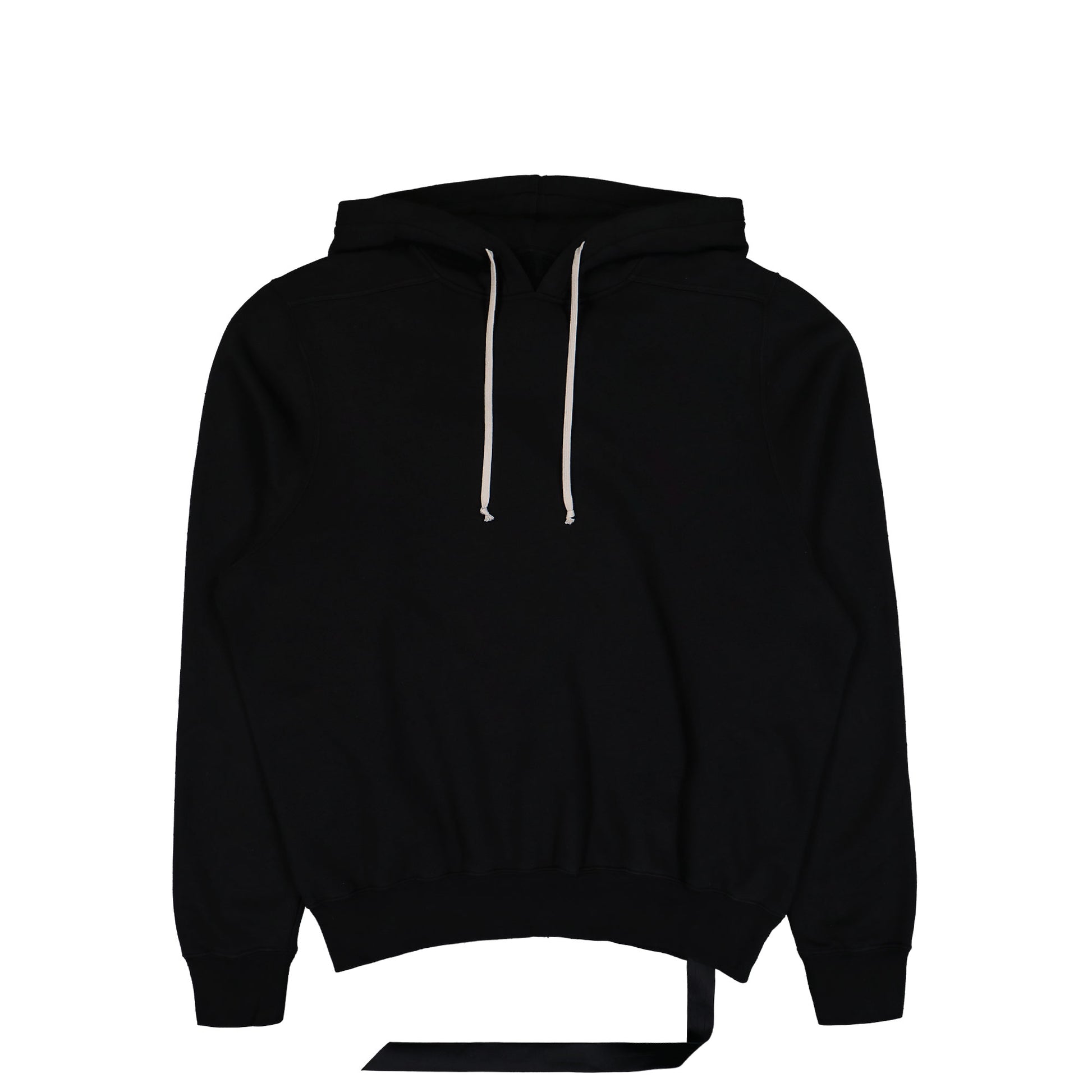 Rick Owens Oversized Hoodie Black Hoodies DU02E7262 FSLP 09 Detail View 1 | GATE
