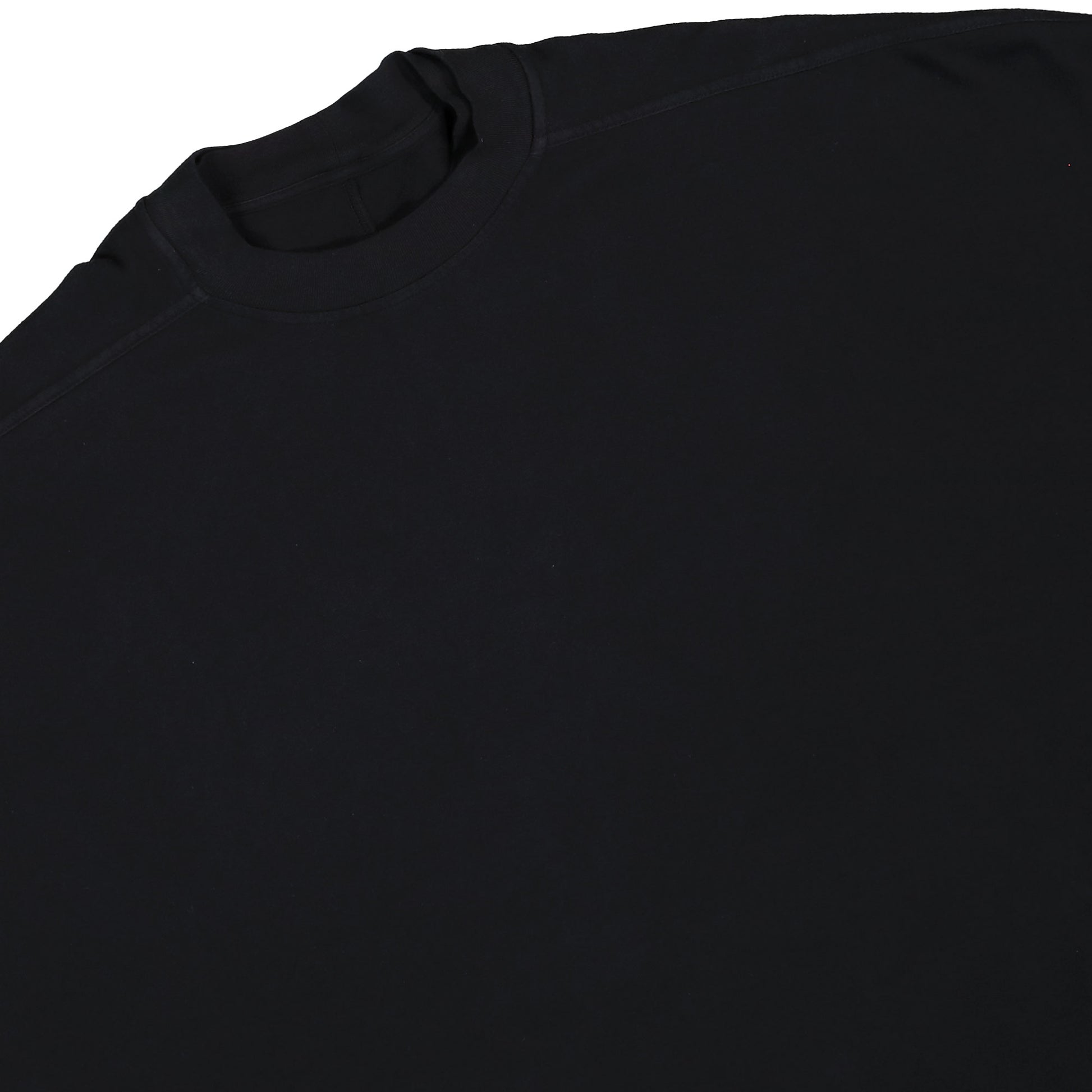 Rick Owens DRKSHDW Tommy Hustler Sweat Black Sweatshirts DU02E7266 JDB 09 Detail View 3 | GATE