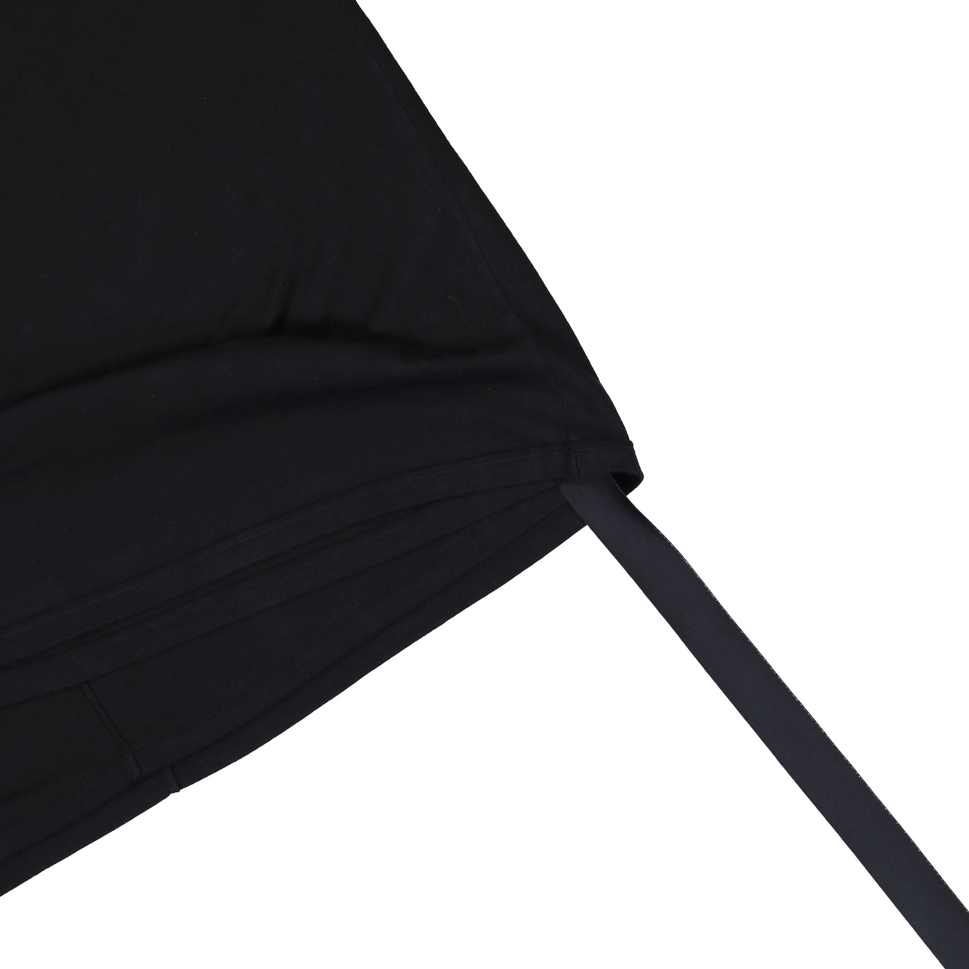 Rick Owens DRKSHDW Tommy Hustler Sweat Black Sweatshirts DU02E7266 JDB 09 Detail View 4 | GATE