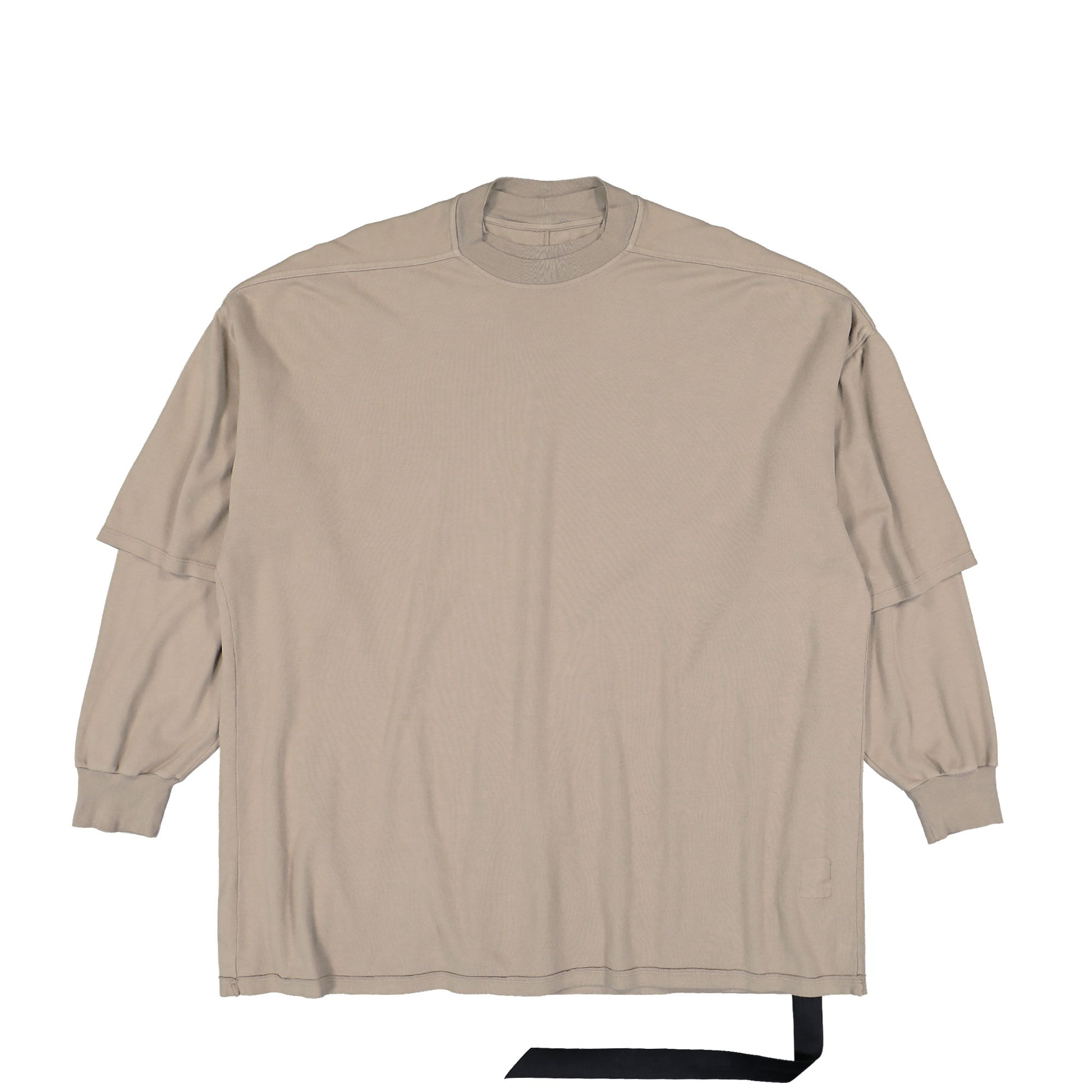 Rick Owens DRKSHDW Tommy Hustler Sweat Dirty Pearl Sweatshirts DU02E7266 JDB 88 Detail View 1 | GATE