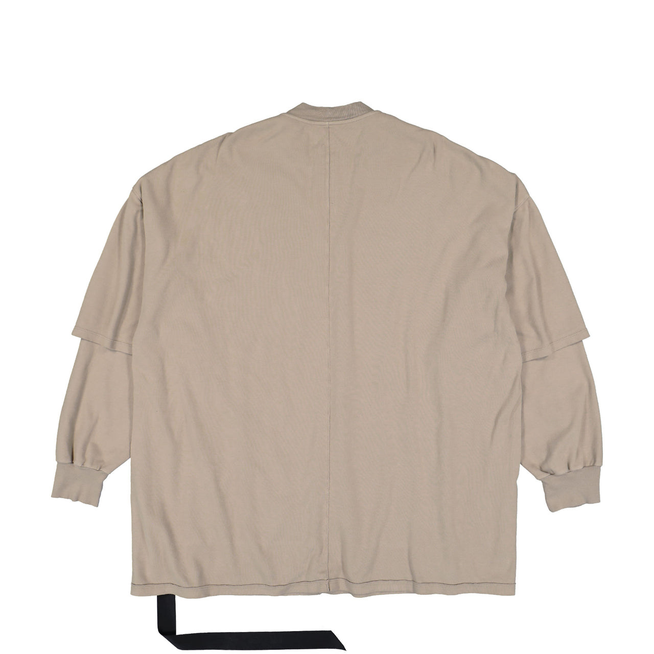 Rick Owens DRKSHDW Tommy Hustler Sweat Dirty Pearl Sweatshirts DU02E7266 JDB 88 Detail View 1 | GATE