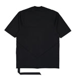 Rick Owens DRKSHDW Jumbo SS T Black T-Shirts DU02E7274 RIGET2 09 Detail View 2 | GATE