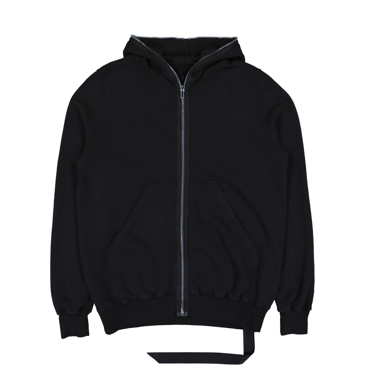 Rick Owens DRKSHDW Jumbo Gimp Hoodie Black Hoodies DU02E7283 FSL 09 Detail View 1 | GATE