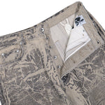 Rick Owens DRKSHDW Geth Jeans Black Washed Foil Denim Pants DU02E7351 DWF 59 Detail View 4 | GATE