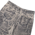 Rick Owens DRKSHDW Geth Jeans Black Washed Foil Denim Pants DU02E7351 DWF 59 Detail View 5 | GATE