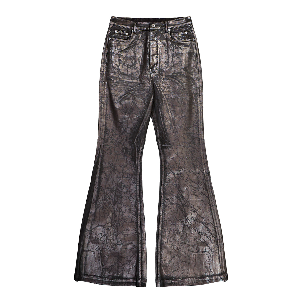 Rick Owens Bolan Bootcut Bronze Denim DU02E7365 SBTMC 94 Detail View 1 | GATE
