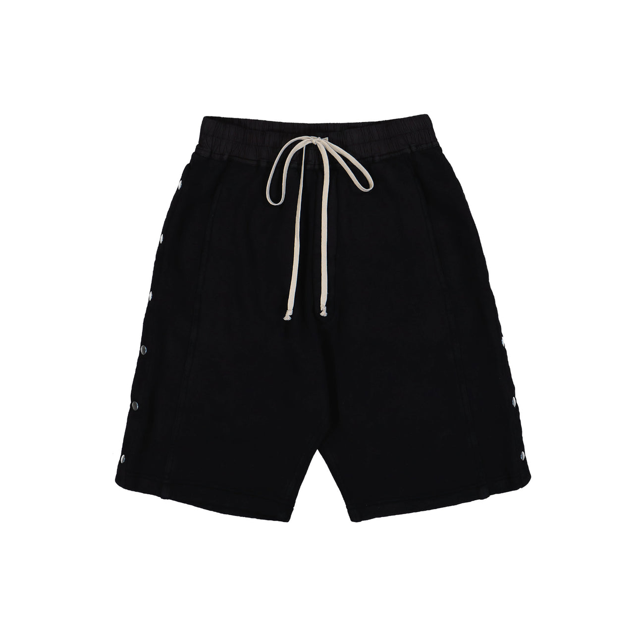 Rick Owens Pusher Shorts Black Shorts DU02E7373 FSl 09 Detail View 1 | GATE
