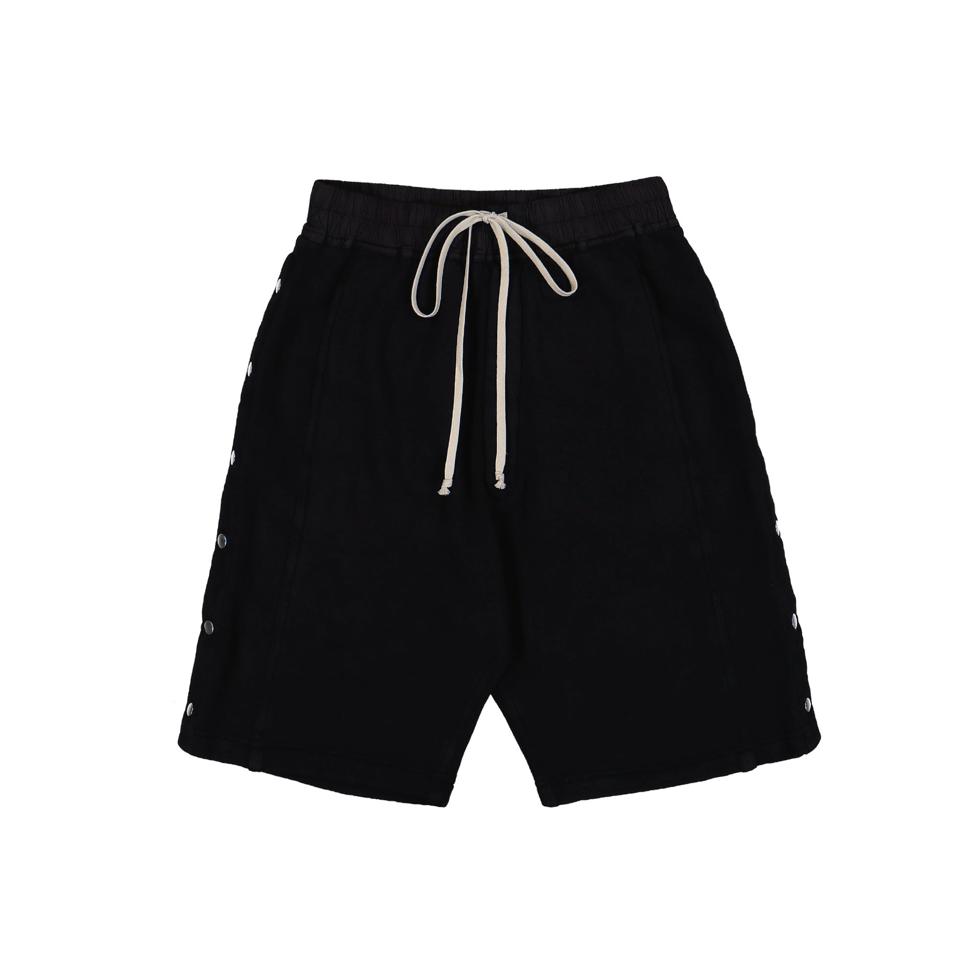 Rick Owens Pusher Shorts Black Shorts DU02E7373 FSl 09 Detail View 1 | GATE
