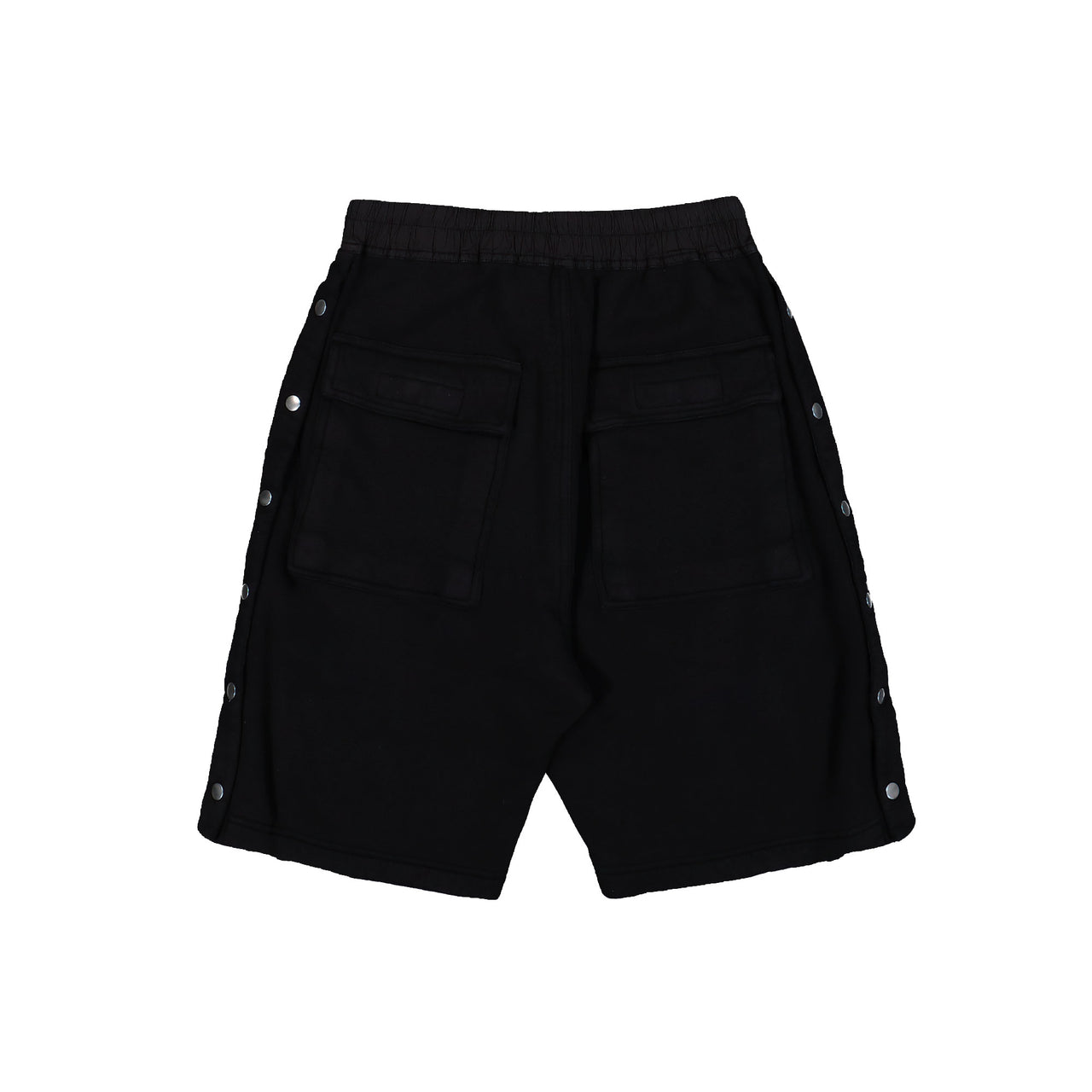 Rick Owens Pusher Shorts Black Shorts DU02E7373 FSl 09 Detail View 1 | GATE
