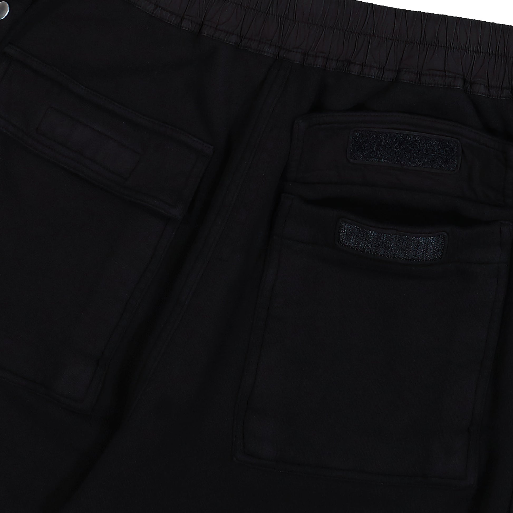 Rick Owens Pusher Shorts Black Shorts DU02E7373 FSl 09 Detail View 5 | GATE
