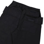 Rick Owens DRKSHDW Creatch Wide Cargo Drawstring Black Cargo Pants DU02E7394 TW 09 Detail View 5 | GATE