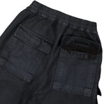 Rick Owens DRKSHDW Double Cargo Jumbo Belas Black Wax Denim Pants DU02E7398 BW 99X Detail View 5 | GATE