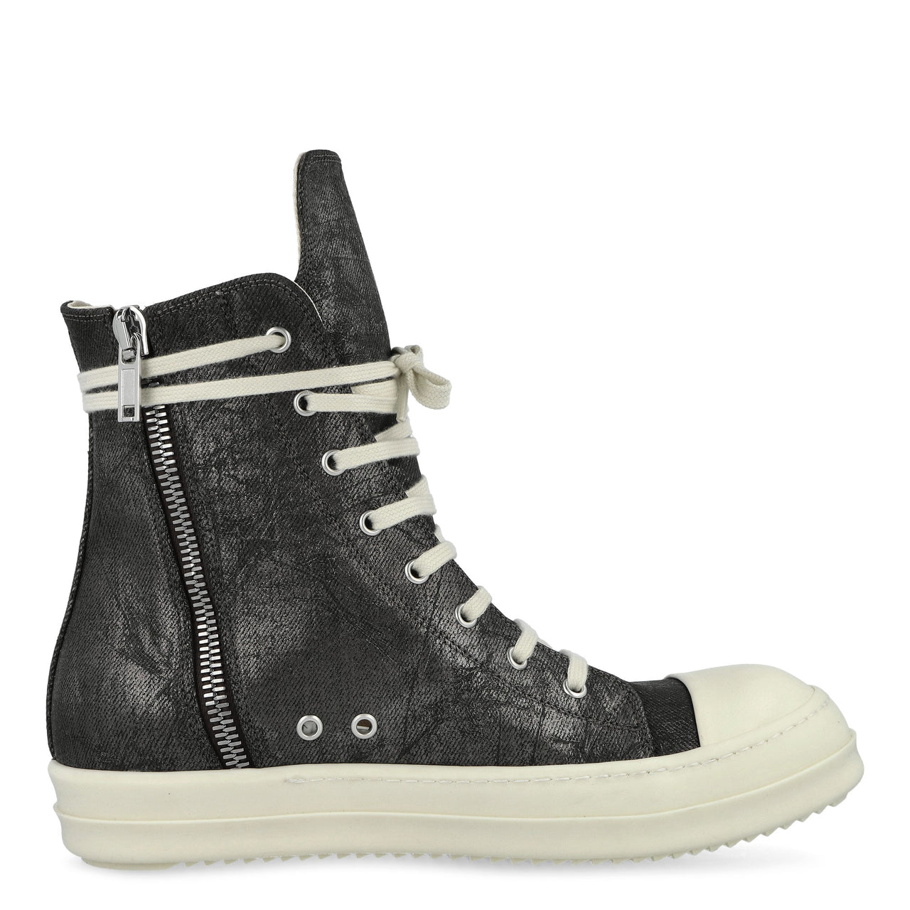 Rick Owens DRKSHDW Sneaks Bronze / Milk / Milk Sneaker DU02E7800 BZMC 9411 Detail View 1 | GATE