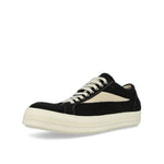 Rick Owens DRKSHDW Vintage Sneaks Black / Milk / Milk Sneaker DU02E7803 BMOLVS 911 Detail View 4 | GATE