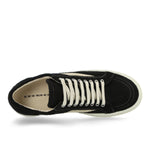 Rick Owens DRKSHDW Vintage Sneaks Black / Milk / Milk Sneaker DU02E7803 BMOLVS 911 Detail View 5 | GATE
