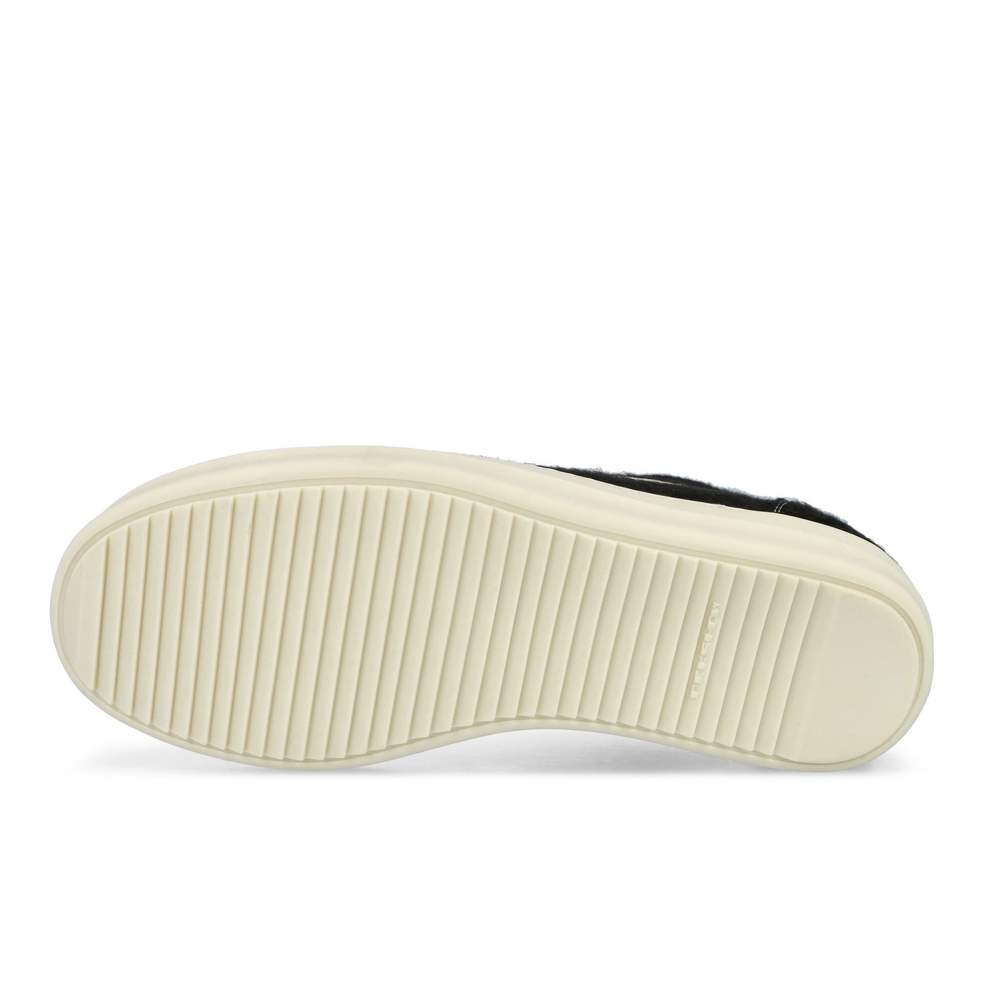 Rick Owens DRKSHDW Vintage Sneaks Black / Milk / Milk Sneaker DU02E7803 BMOLVS 911 Detail View 6 | GATE