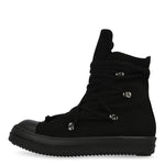 Rick Owens DRKSHDW Megalace Sneaks Black / Black / Black Sneaker DU02E7809 DOW1 999 Detail View 1 | GATE