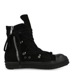 Rick Owens DRKSHDW Megalace Sneaks Black / Black / Black Sneaker DU02E7809 DOW1 999 Detail View 2 | GATE