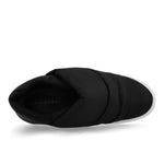 Rick Owens DRKSHDW Puffer Slip On Black / Milk Sneaker DU02E7827 NCV 91 Detail View 5 | GATE