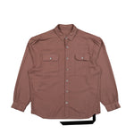 Rick Owens DRKSHDW Jumbo Outershirt Grape Shirts DU02F6297 CFL 86 Detail View 1 | GATE