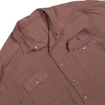 Rick Owens DRKSHDW Jumbo Outershirt Grape Shirts DU02F6297 CFL 86 Detail View 3 | GATE