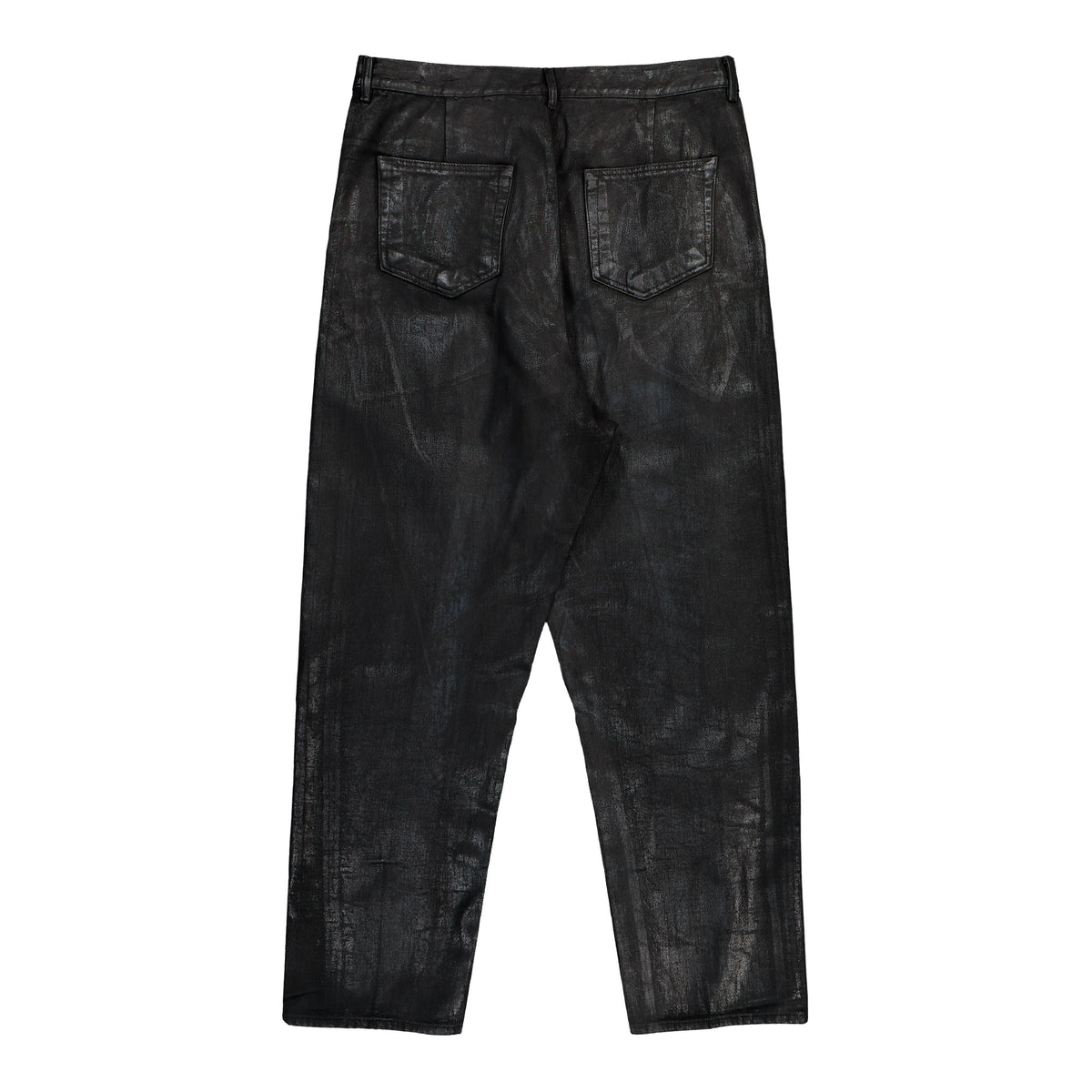 Rick Owens DRKSHDW Joris Black Denim DU02F6356 BMC 09 Detail View 2 | GATE