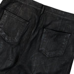 Rick Owens DRKSHDW Joris Black Denim DU02F6356 BMC 09 Detail View 5 | GATE