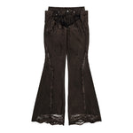 Rick Owens DRKSHDW Slivered Bootcut Dust Denim DU02F6359 DRKSH 34 Detail View 1 | GATE