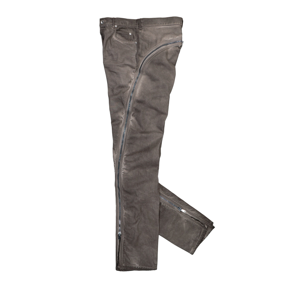 Rick Owens DRKSHDW Bolan Banana Dark Dust Denim DU02F6363 DLD 78 Detail View 3 | GATE