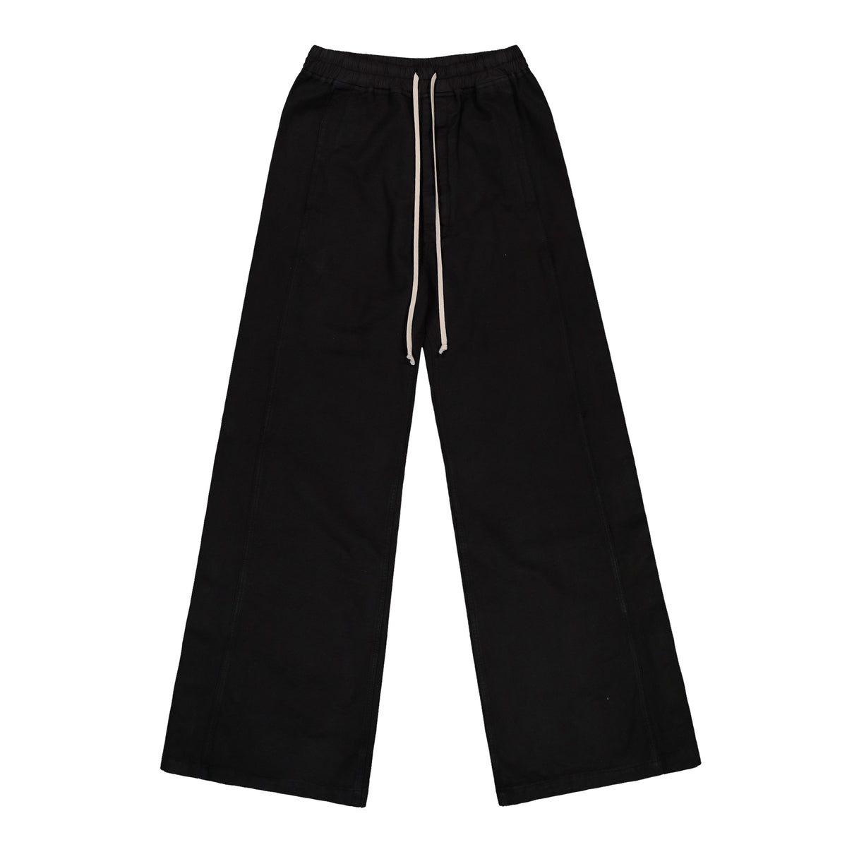 Rick Owens DRKSHDW Wide Pusher Pants Black Pants DU02F6393 CVS 09 Detail View 1 | GATE