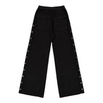 Rick Owens DRKSHDW Wide Pusher Pants Black Pants DU02F6393 CVS 09 Detail View 2 | GATE