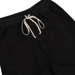 Rick Owens DRKSHDW Wide Pusher Pants Black Pants DU02F6393 CVS 09 Detail View 4 | GATE