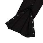 Rick Owens DRKSHDW Wide Pusher Pants Black Pants DU02F6393 CVS 09 Detail View 6 | GATE