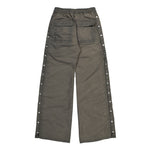 Rick Owens DRKSHDW Wide Pusher Pants Dark Dust Pants DU02F6393 NBFD 78 Detail View 2 | GATE
