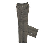 Rick Owens DRKSHDW Wide Pusher Pants Dark Dust Pants DU02F6393 NBFD 78 Detail View 3 | GATE