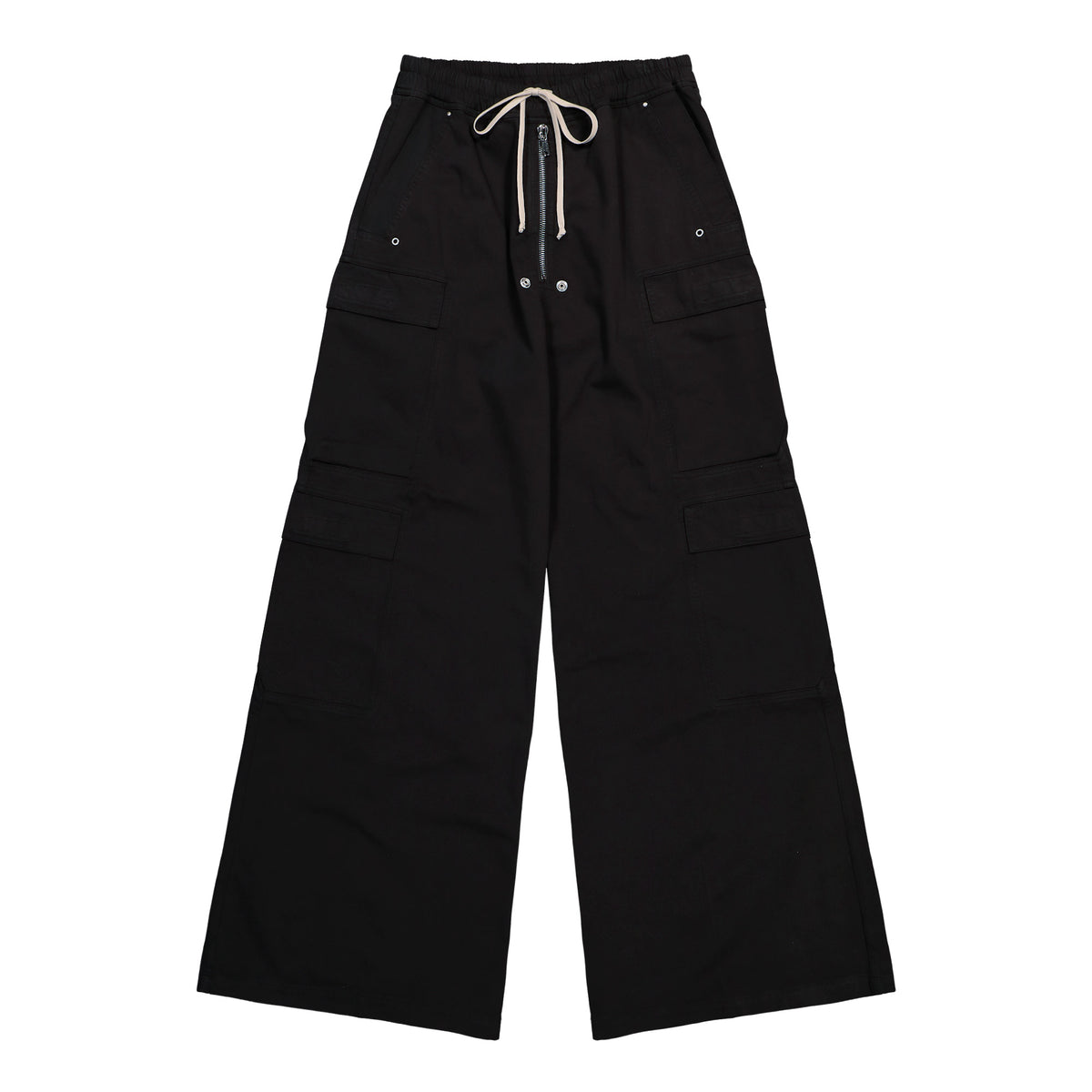 Rick Owens DRKSHDW Double Cargo Jumbo Belas Black Pants DU02F6398 TW 09 Detail View 1 | GATE