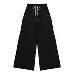 Rick Owens DRKSHDW Double Cargo Jumbo Belas Black Pants DU02F6398 TW 09 Detail View 1 | GATE