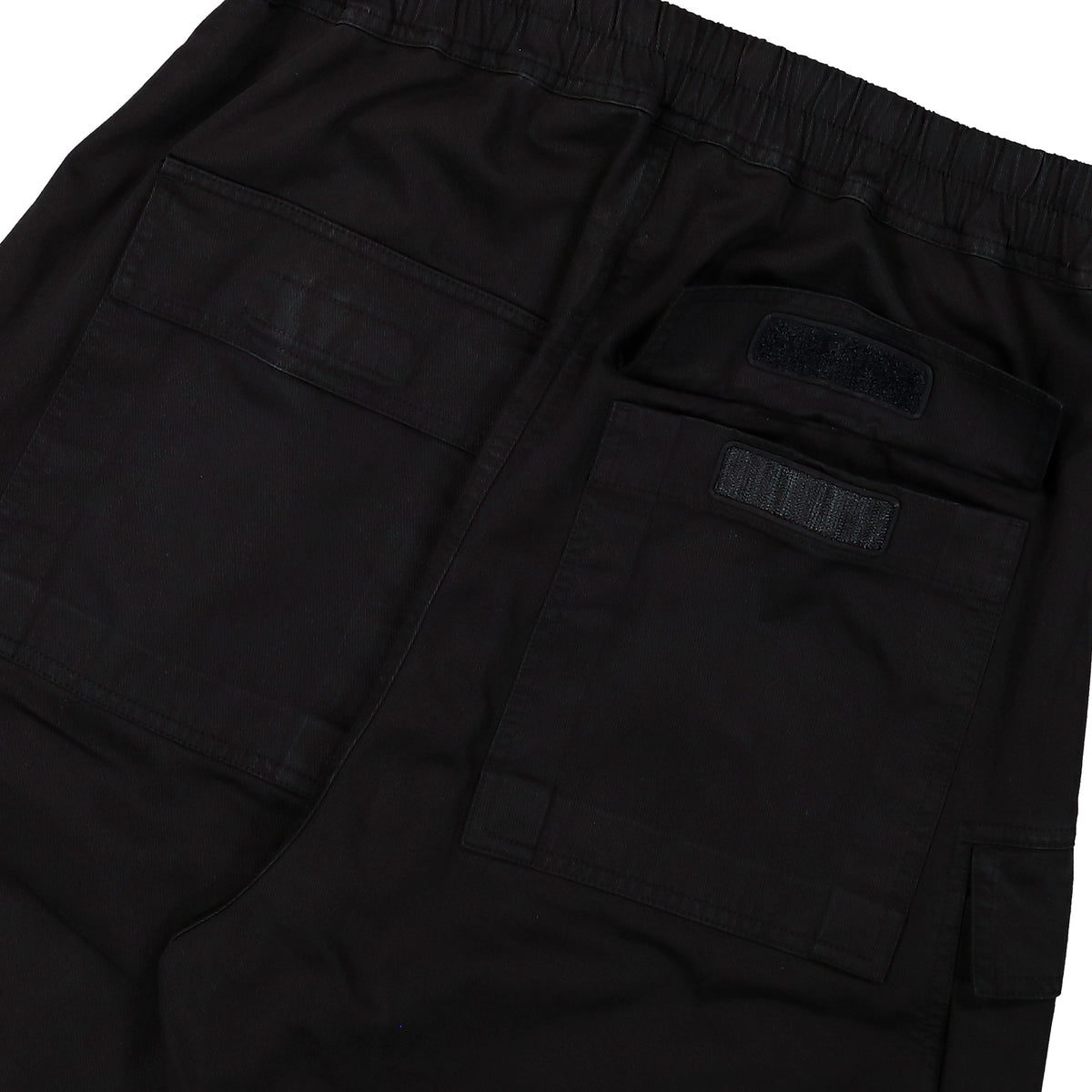 Rick Owens DRKSHDW Double Cargo Jumbo Belas Black Pants DU02F6398 TW 09 Detail View 5 | GATE