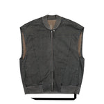 Rick Owens DRKSHDW Jumbo SL Flight Vest Gravel Vests DU02F6771 CVG 148 Detail View 1 | GATE