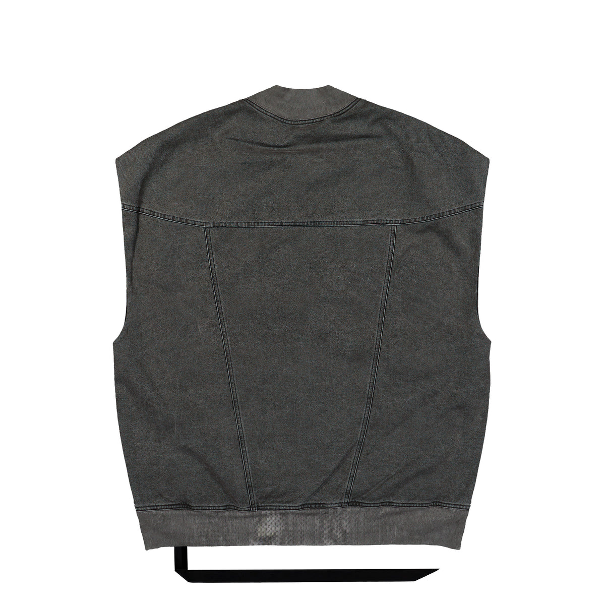 Rick Owens DRKSHDW Jumbo SL Flight Vest Gravel Vests DU02F6771 CVG 148 Detail View 2 | GATE
